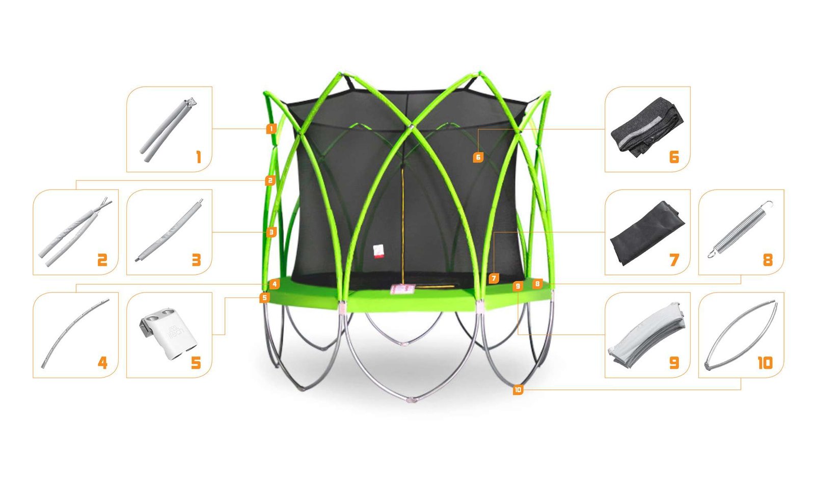 SPART trampolines spare parts